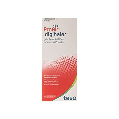 Amazon Pharmacy: ProAir (Brand for Albuterol, Dry Powder Inhaler)