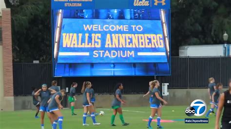 UCLA gets new soccer stadium thanks to Annenberg gift - ABC7 Los Angeles