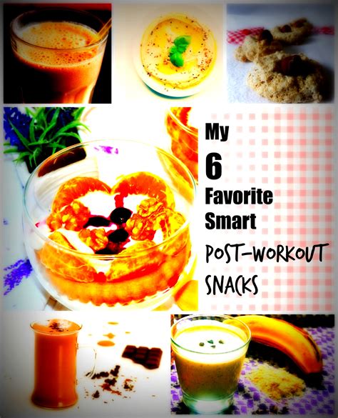 My 6 Favorite Smart Post-Workout Snacks