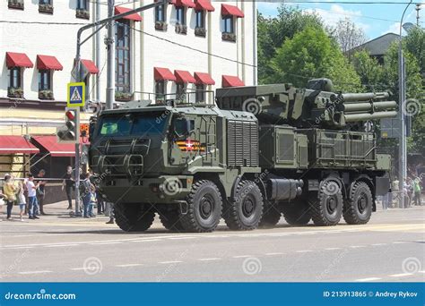 Pantsir-S1 Missile System on Military Parade Editorial Image - Image of ...