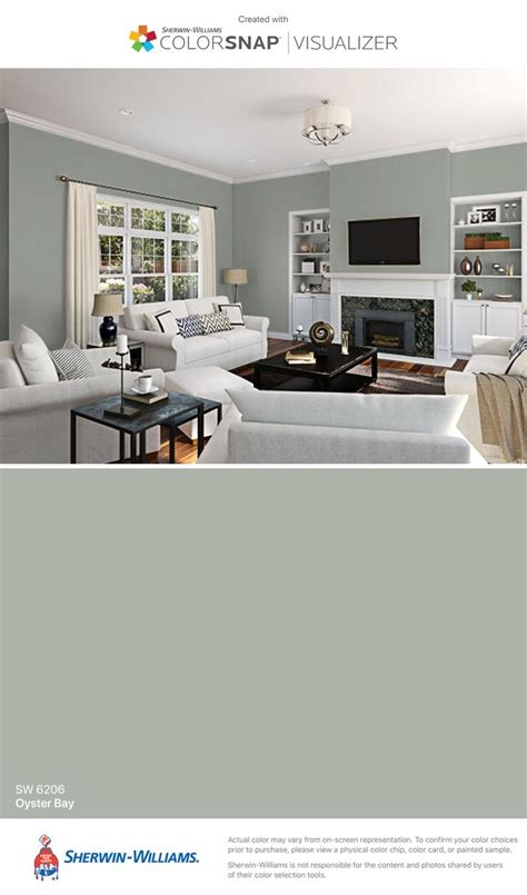 I found this color with ColorSnap® Visualizer for iPhone by Sherwin-Williams: Oyster Bay (SW ...