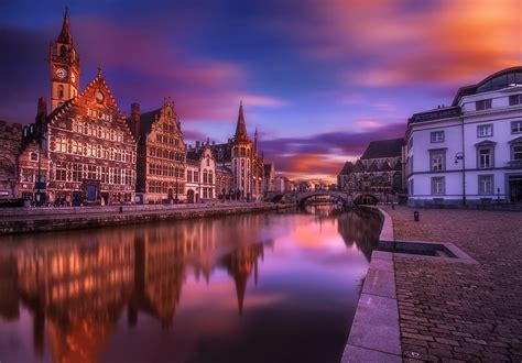 Graslei, Ghent, Belgium | Ghent belgium, City architecture, Belgium