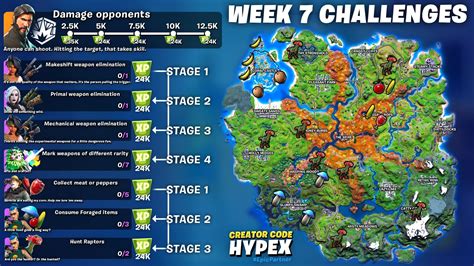 Here are this week's Epic & Legendary challenges, they go live in 1 hour and 30 mins! via @HYPEX ...