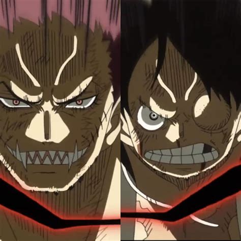 Luffy Vs Katakuri: Kings Haki clash. Luffy, Anime, One piece episodes ...