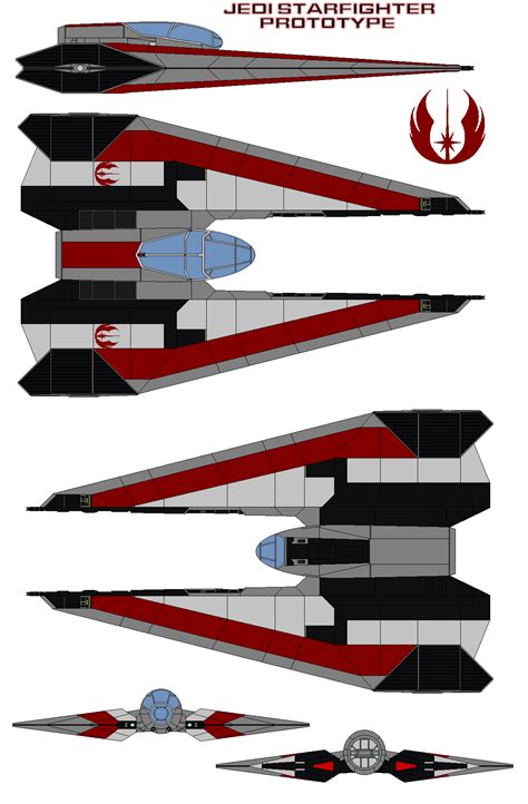 JEDI Starfighter Prototype | Star wars ships, Starfighter, Star wars ...