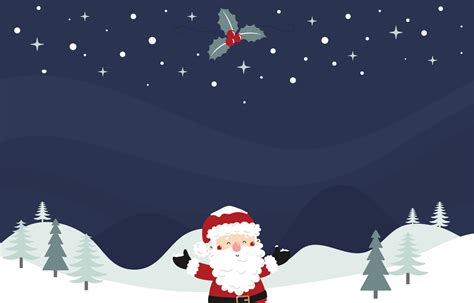 Cute Santa Claus Background 4569075 Vector Art at Vecteezy