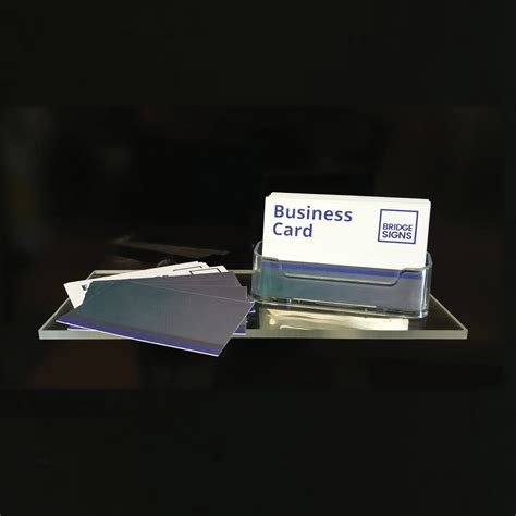 Business Card Holders | Bridge Signs