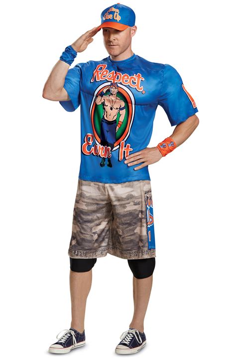 2018 John Cena Muscle Adult Costume - PureCostumes.com