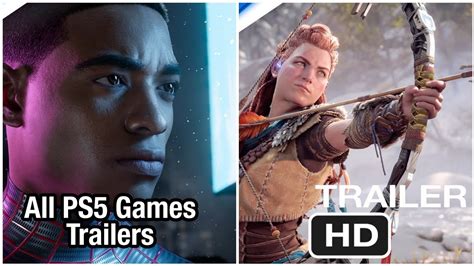 All PS5 Games Trailers In 1 Video (HD) - YouTube