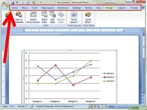 Comment construire un graphique dans Microsoft Word 2007