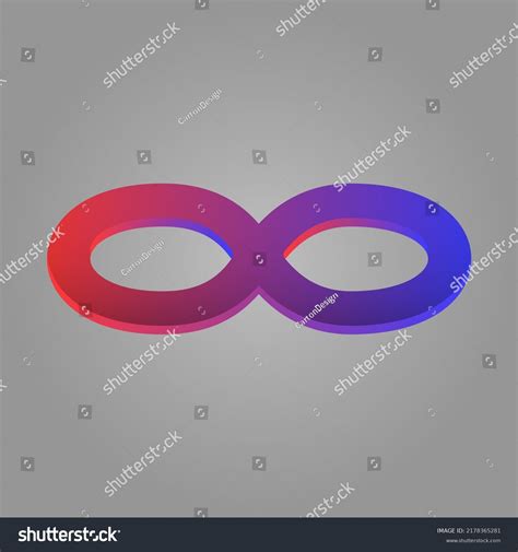 Inverted Eight Infinity Symbol Vector Stock Vector (Royalty Free ...