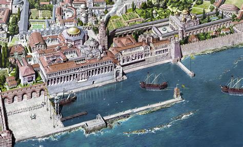 Imperial Palace at Constantinople, 12th century : r/Lost_Architecture