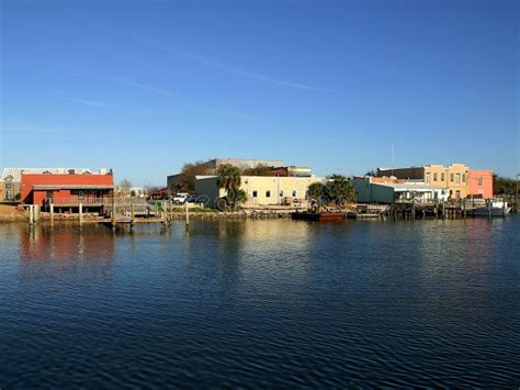 Pensacola Historic Downtown District Stock Photo - Image of restaurants ...