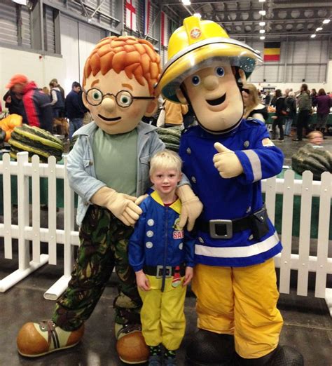 #FiremanSam & Norman Price | Fireman sam, Costume hire, Family events