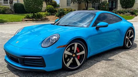 2020 Porsche 992 Carrera S Coupe Miami Blue VIN: WP0AB2A90LS226880 - CLASSIC.COM