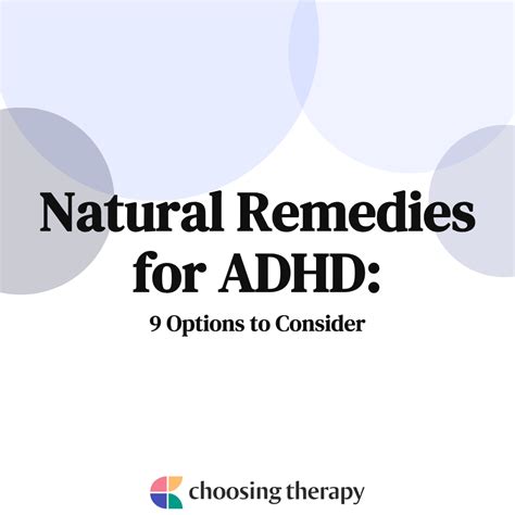 9 Natural Remedies for ADHD