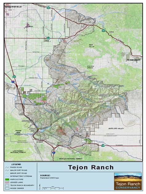 Tejon Ranch Map | PDF