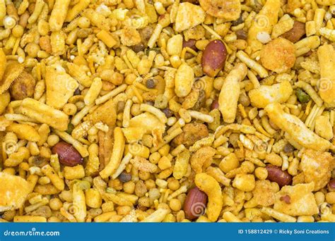 Indian Delicious and Crunchy Mix Namkeen Food Stock Image - Image of namkeen, isolated: 158812429