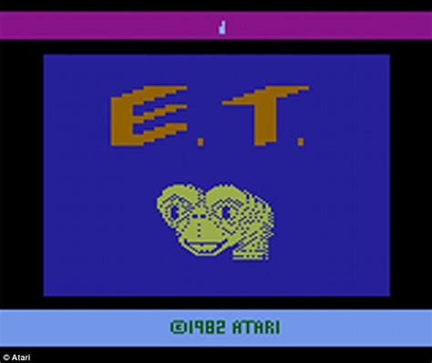 Atari 2600 'E.T.' 'the worst game ever made' discovered at a New Mexico landfill dig | Daily ...