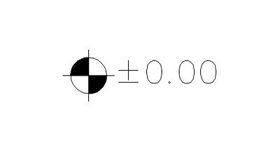 Level Symbol DWG - in AutoCAD Drawing (48,06 KB)