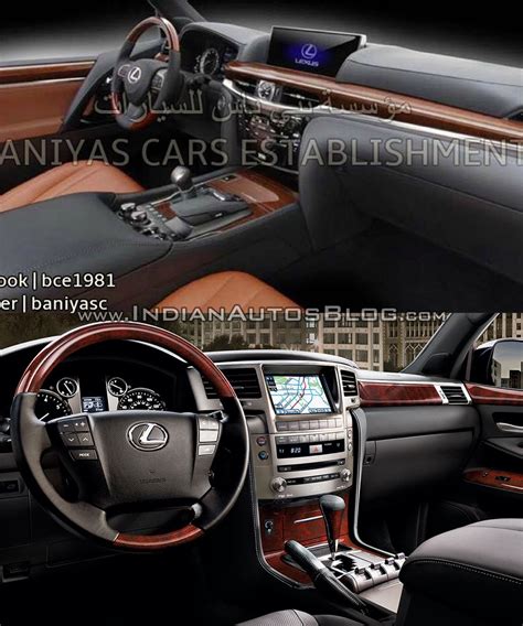 2016 Lexus LX570 vs 2014 Lexus LX570 interior Old vs New