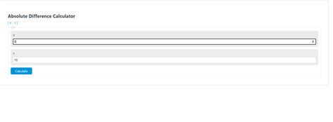 Absolute Difference Calculator - Calculator Academy