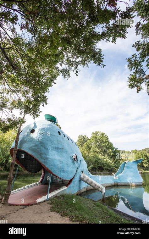 Blue Whale of Catoosa, Catoosa, Oklahoma, USA Stock Photo - Alamy