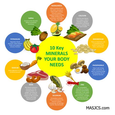 Minerals Your Body Needs - Infographic • Health - Fitness - Personal Development | Infographic ...