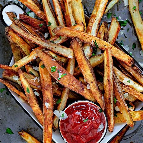 Crispy Baked French Fries (Oven Fries) - Mom On Timeout