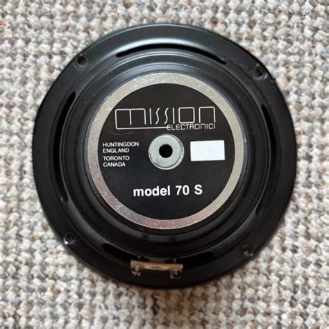 MISSION MODEL 70 S Woofer Driver Speaker Parts or Repair. £10.00 - PicClick UK