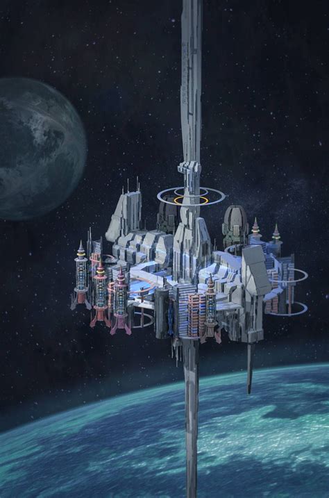 Commission : Space Station Concept by VincentiusMatthew on DeviantArt ...