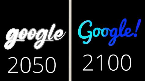 Google Logo Evolution! (1997-2100) - YouTube