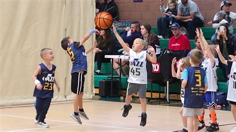 🏀Kids FIRST SHOT BLOCK at Basketball Game! - YouTube