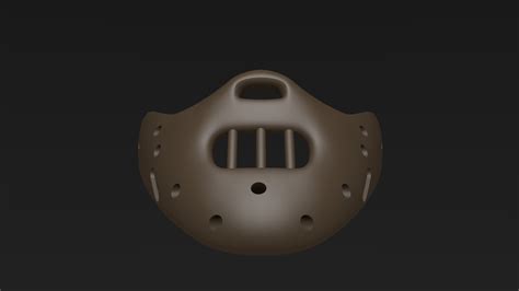 Hannibal Lecter mask 3D Model $3 - .blend .dae .obj .stl - Free3D