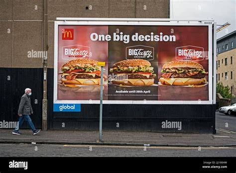 Mcdonalds billboard hi-res stock photography and images - Alamy