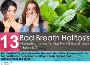 13 Home Remedies to Get Rid of Bad Breath! - Veledora health