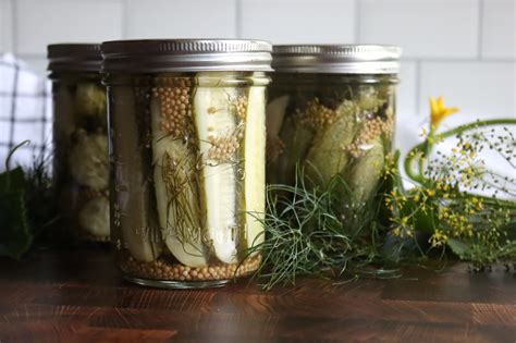 Dill Pickle Spears - Creative Canning