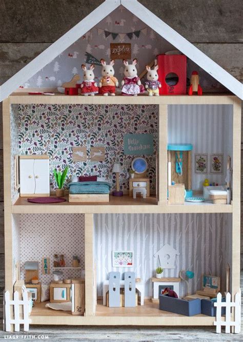 Give A Home - Make Your Own Dollhouse - Lia Griffith | Doll house plans, Diy dollhouse, Doll house