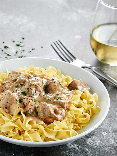 Slow Cooker Beef Stroganoff Recipe - No "Cream of X" Soup!