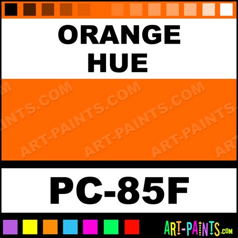 Orange Broad Fluorescent Paintmarker Marking Pen Paints - PC-85F ...