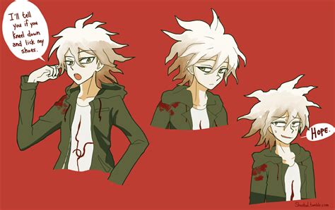 Komaeda by sheebal on DeviantArt