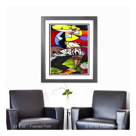 Piano Dance Fine Art Print African American Art Black Art | Etsy