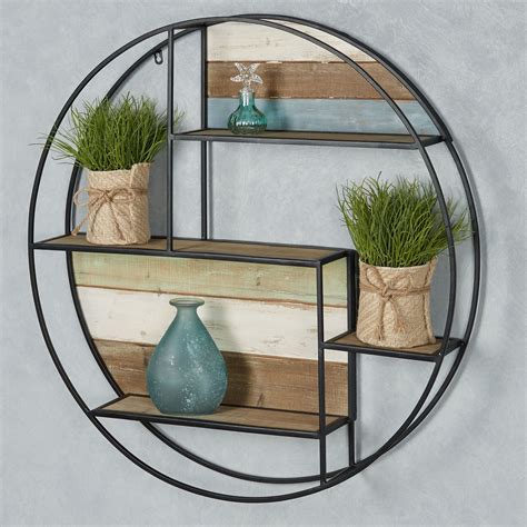 Delray Circle Wall Display Shelf