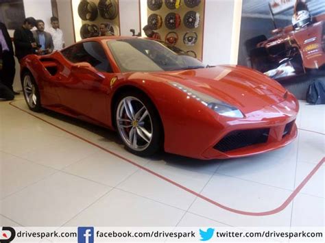 Ferrari 488 GTB Launched In India, Priced At Rs 3.88 Crore - DriveSpark News