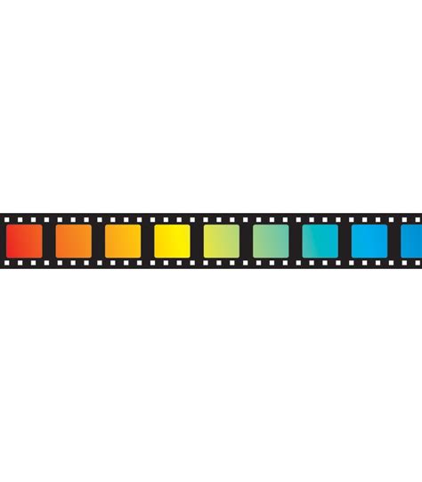 Movie Film Strip Border