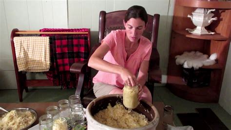 Canning Sauerkraut Part One - YouTube