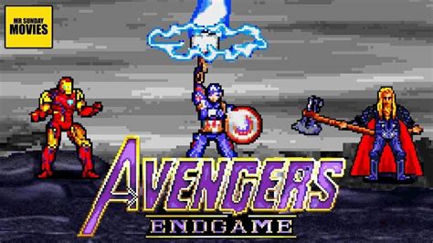 Check out this 16-bit version of Avengers: Endgame's final battle scene | TechSpot