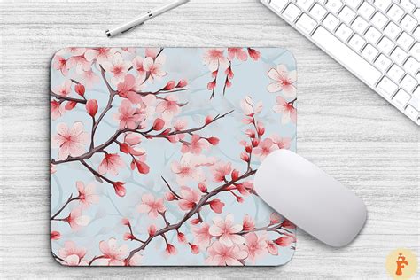 Watercolor Cherry Blossom Background Graphic by Foxmia · Creative Fabrica