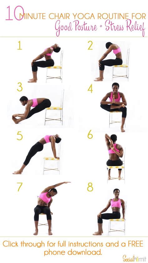 De 25+ bedste idéer inden for Chair exercises på Pinterest | Plus size ...