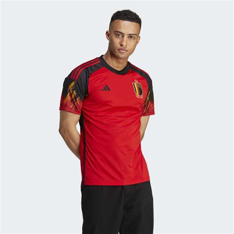 adidas Belgium 22 Home Jersey - Red | Men's Soccer | adidas US